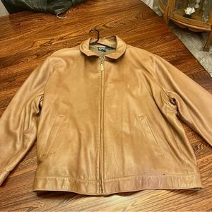 Ralph Lauren 3XB Luxury Leather Jacket